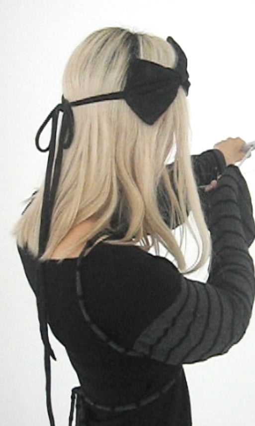 polka-dot bow accessory